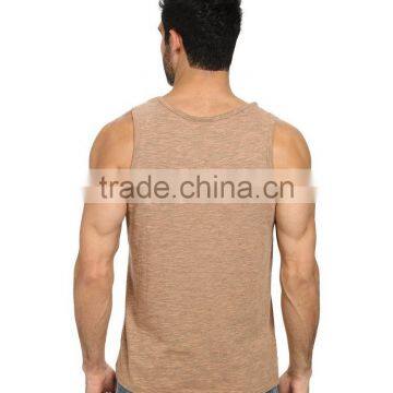 Plain Loose Fit Tank Tops for Men Wholesale Cheap photo-3