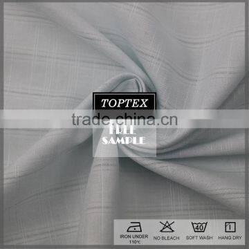 Woven 100% Cotton Dobby Slub Fabric for Shirt photo-2