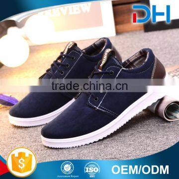 Cheap wholesale price summer breathable PU casual mens shoes