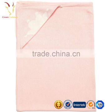 Cashmere Leaping Lambs Baby Blanket photo-6