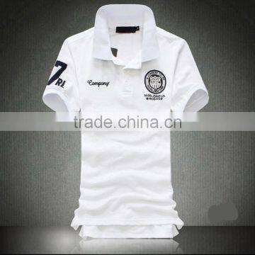 2016 New Style High Quality Short Sleeve Men Polo Shirt 100% Cotton photo-3