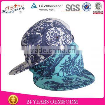 Design Your Own 5 Panel Hat Cap Custom Hat Leather Patch Custom 5 Panel Hats Wholesale photo-2