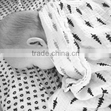 Baby Cotton Blanket Muslin Swaddle Super Soft photo-2
