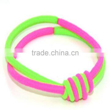 The New Double Knotted Hair Band, Children Elastic Hair Ties photo-5