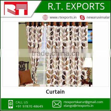 Customized Polyester Cotton Curtain for Home and Office Use photo-2