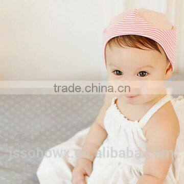 Star Printed Fancy Baby Hat, Soft Touch 100% Cotton Baby Hat, Star Baby Hat photo-4