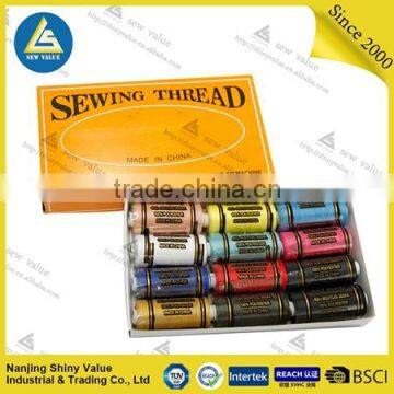 Wholesale Polyester Sewing Thread 64pcs Colorful Sewing Thread Kit Set photo-4