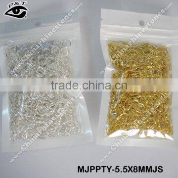 5.5x8mm Tiny Oval Hole Studs for Nail Art photo-3