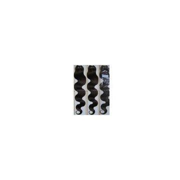 body wave hair weft  100% human hair  BW-017