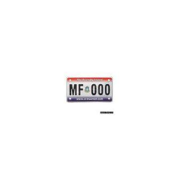 Sell Motorcycle License Plate