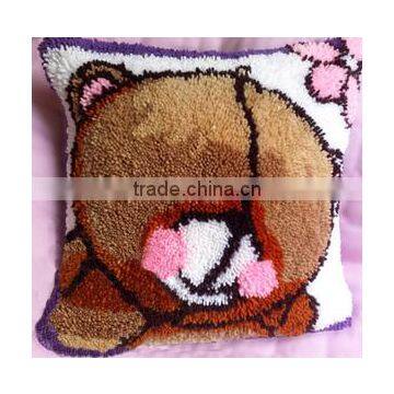 DIY Printed canvas-LATCH HOOK RUG KIT.BZ051,DIY popular cushion and mat-01