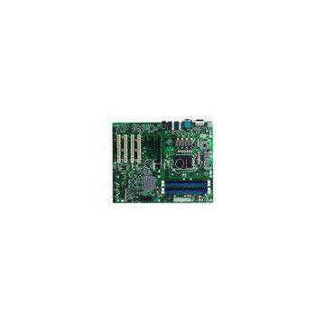 2 gigabit LAN Surveillance ATX NVR Motherboard Support LGA1155 Intel i3 / i5 / i7 Processor