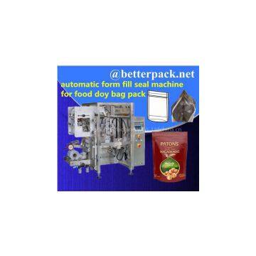 automatic doy bag forming filling  packaging machine