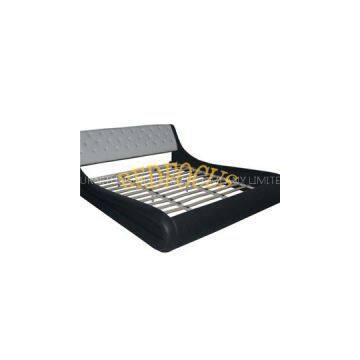 Diamond Platform Leather Bed Bed-P-0101