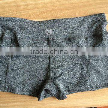 Compression Fold Over Yoga Wear Wholesale Womens Running Shorts photo-5