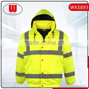 100 Polyester protective bomber jacket