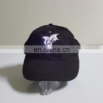 Custom golf baseball sun flashing hard hat cap men with led light