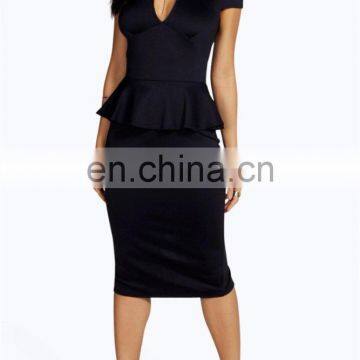 Lady Check Dress Long Sleeve Plaid Flannel Shirt Dress With Drawstring Waist photo-5