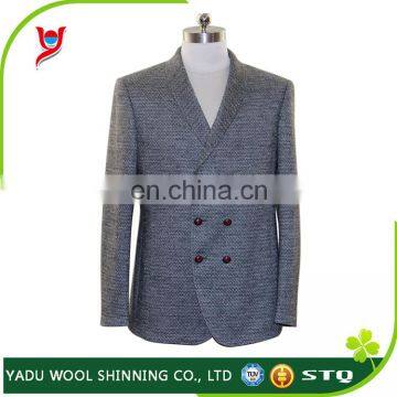 Double breasted suit men / custom made suits / mens wool suit