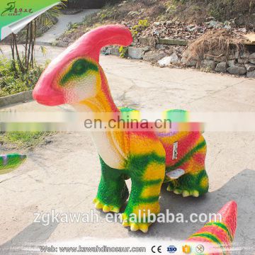 KAWAH Indoor/Outdoor Amusement Electric Rides Equipment Coin Operated Dinosaur Car For Sale