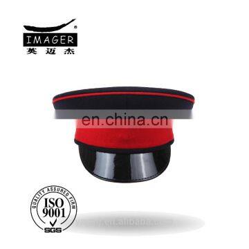 Customized Marine Corps Lance Corporal Cap with Red Strap for Military