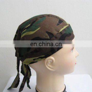 Active printed cotton, bandana cap,pirate cap,doo-rag