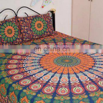 Indian Mandala Hippie Tapestry Round Mandala Wall Hanging Bedspread Bohemian Yoga Mat