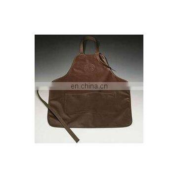 2015 Brow cheap fashion promotion leather welding apron