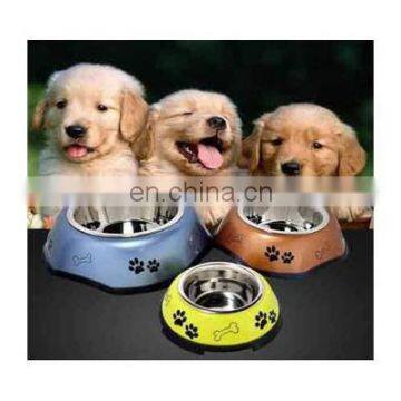 Pet dog bowl metal dog bowl wholesale steel dog bowls