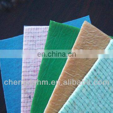 bonded foam with PE film underlayment