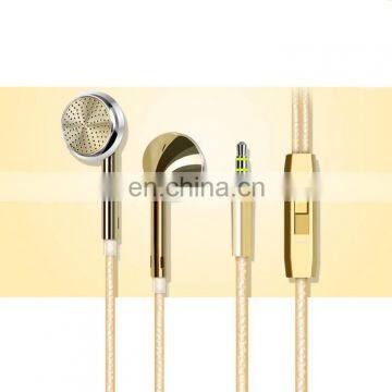 Volume Control Purple Color Perfume Earphones Cute and Cheap Earphones With Microphone for Laptop