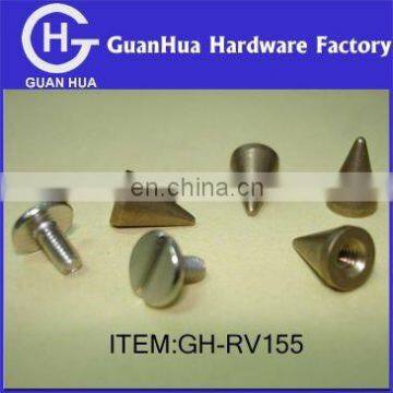 7*10mm spike studs and rivets DIY rivets for belts