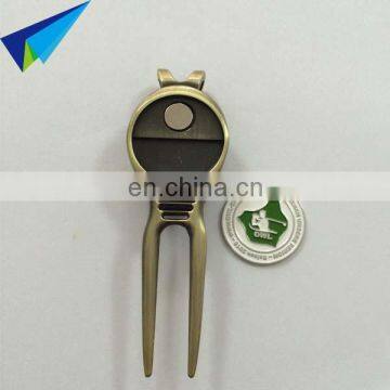 Bulk Blank Golf Divot Repair Tool with Printed Logo Ball Marker