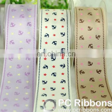 Sea anchor 3 inch grosgrain ribbon