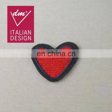 High quality embroidery patch loving heart applique