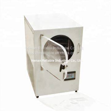 Mini cheap fruit vegetable vacuum freeze dryer with 6 - 8 kg hour per batch