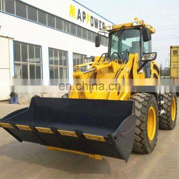 ZL20F Hydraulic operation mini wheel loader small construction equipment