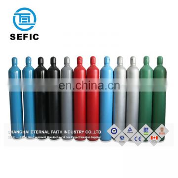 Seamless Steel Oxygen Hydrogen Helium Nitrogen Acetylene 300bar Gas Cylinder Seamless Steel Oxygen Cylinder