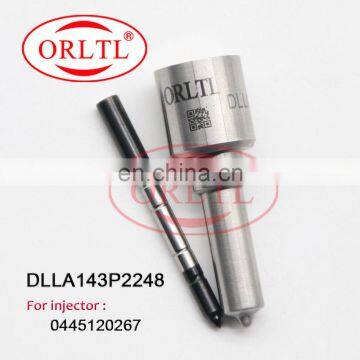 ORLTL Common Rail Piezo Injector Nozzle DLLA143P2248 (0433172248) Diesel Nozzle DLLA 143 P 2248 For Bosh 0445120267