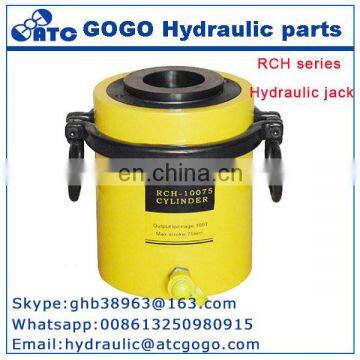 Hydraulic lifter-Hot Sale China Double Acting Hollow Plunger Hydraulic Jack Price