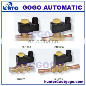 2 Way Brass solenoid valve for refrigeration components