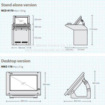 JRC JMA-9172-SA SOLID STATE RADAR photo-2