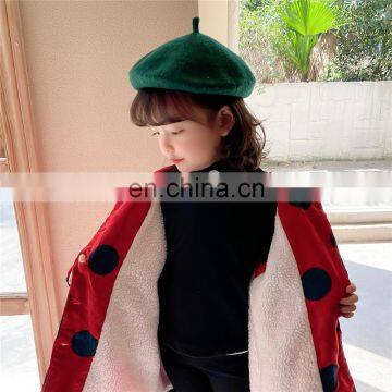 2020 Winter Children's Girls Dots Warm Coat photo-4