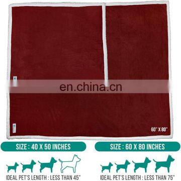 Plush Pillow Pet Blanket Dog Cat Plush Pillow Fleece Pet Blanket photo-7