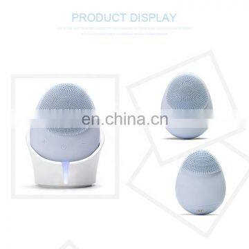 Electric Facial Cleansing Brush Silicone Device for Face Care