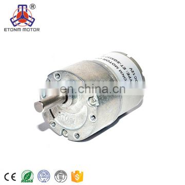 9V Low RPM DC Geared Motor with 37mm Gearbox