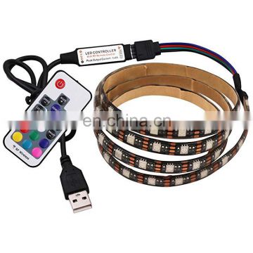 LED RGB Flexible Strip Light Lamp TV Background Lighting Tape Home Decoration