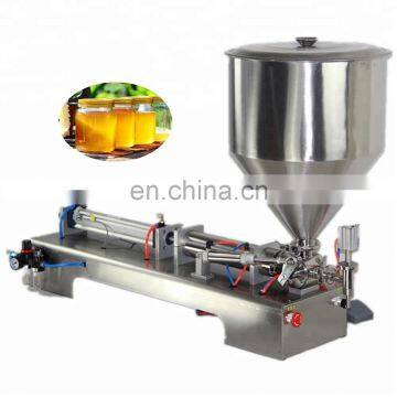 Joygoal - factory Supplying Semi-auto cream filling machine paste filling machine with heater and mixer