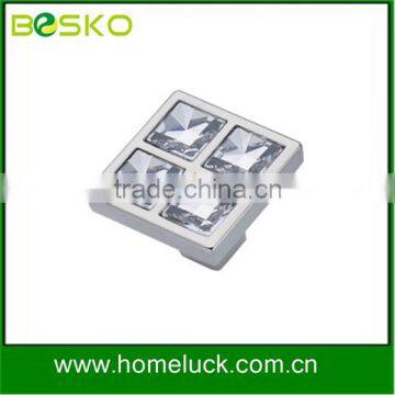 Crystal and demond handle for wardrobe fitting handle hardware