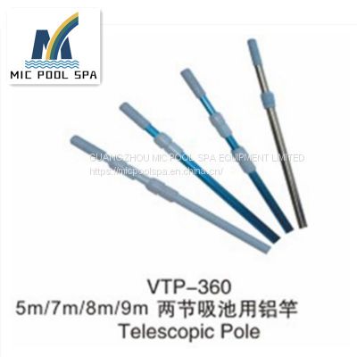 swimming pool cleaning accessories Adjustable Aluminum Telescopic Pole